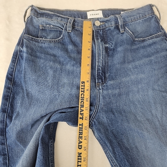 Frame Denim Women's Boot Cut Jeans - Blue - Picture 3 of 10